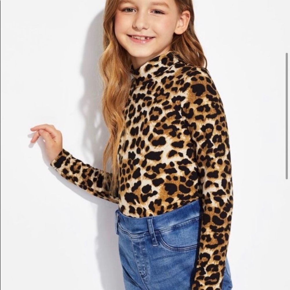 LAST 1-🥳🥳🥳💕HP😎😎😎leopard  print pullover - Picture 4 of 4